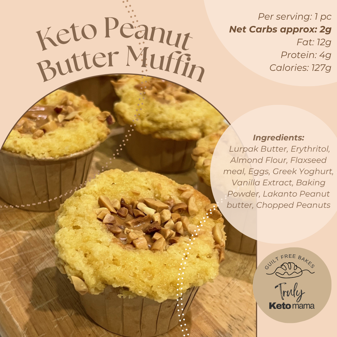 Keto Peanut Butter Muffins (pack of 6)