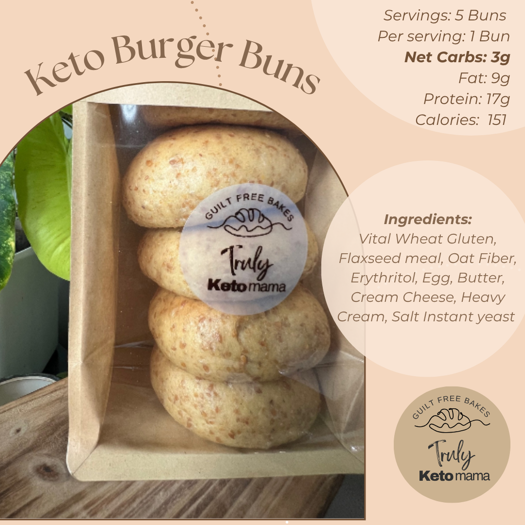 Keto Burger Buns (pack of 10)