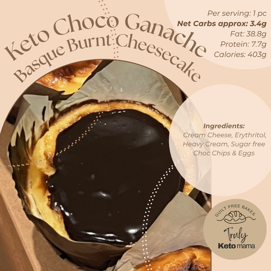 Keto Chocolate Ganache Cheesecake (pack of 6)